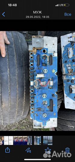 Приборная панель на volva 740, 760