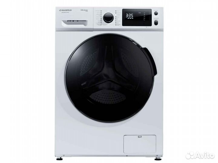 Стиральная машина c инвертором и паром maunfeld mf