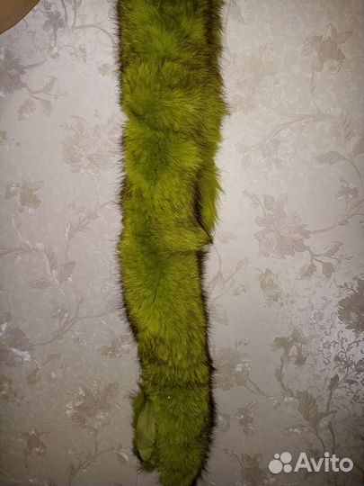 Меховой воротник песец
