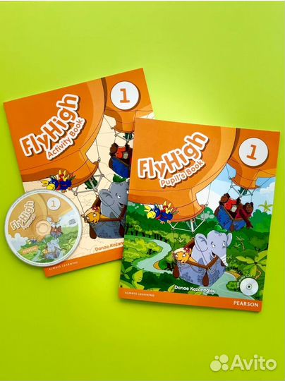 FlyHigh 1 (комплект Pupil's book+Activity+CD)