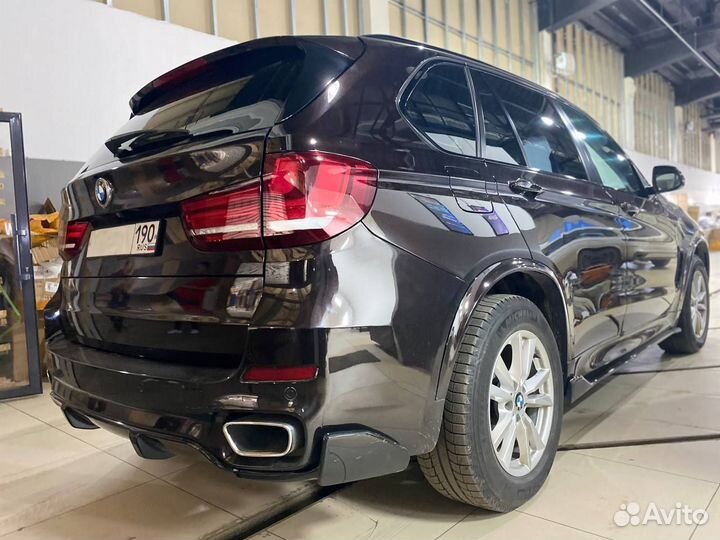 Диффузор M performance с клыками BMW X5 F15