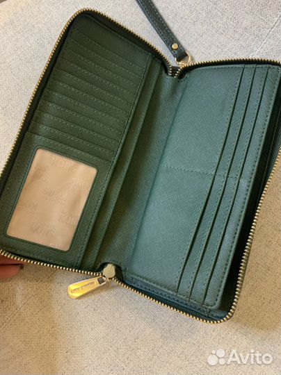 Michael kors кошелек оригинал jet set travel кожа