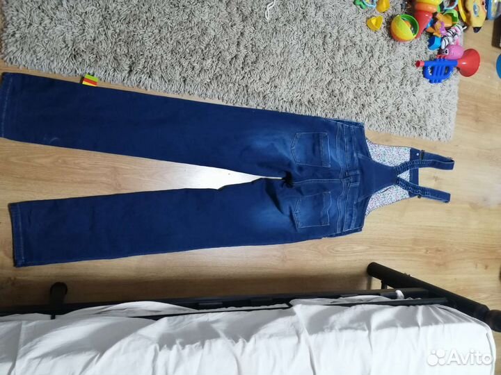 Утеплённый полукомбинезон для беременных Mama's F