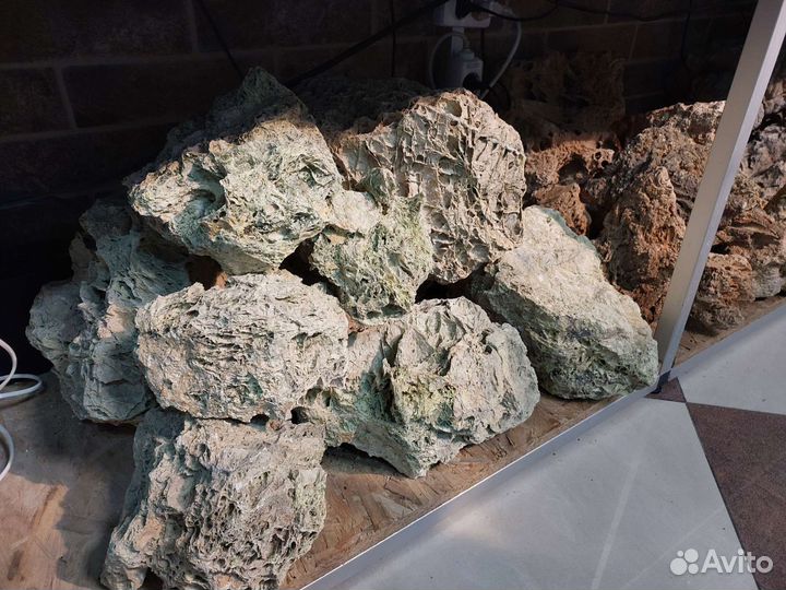 Коряги для аквариума, камни, грунт