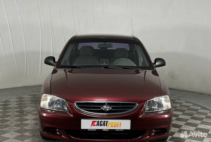 Hyundai Accent 1.5 МТ, 2007, 158 243 км
