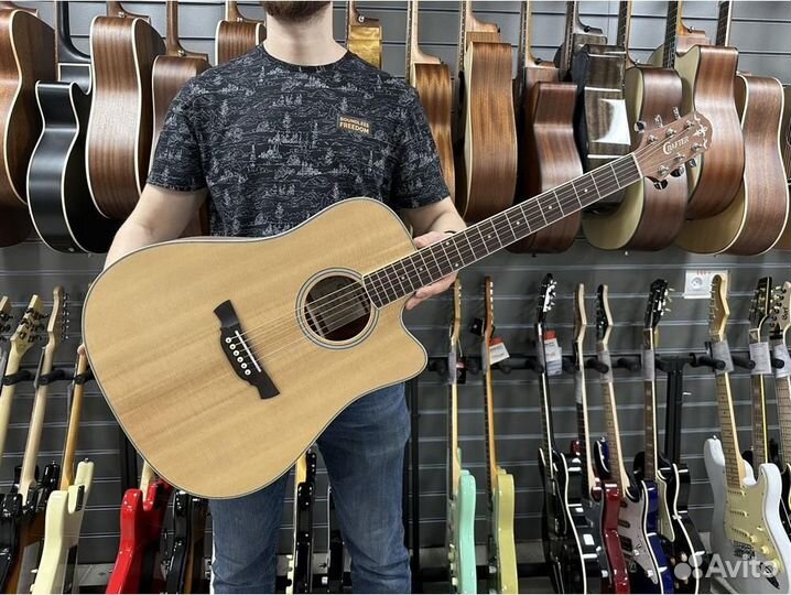 Crafter DE-6/NC - гитара электроакустическая, с че