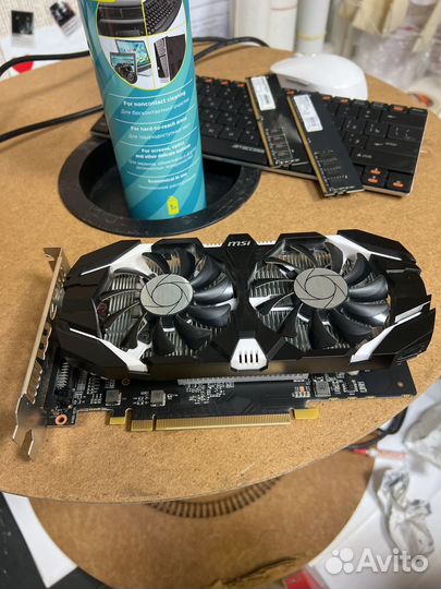 Видеокарта geforce gtx 1050 ti 4 гб