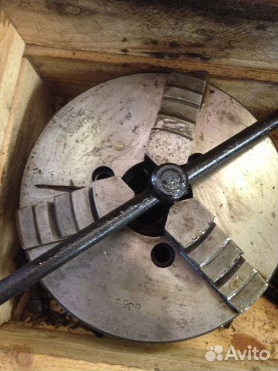 Новый токарный патрон 200мм 7100-0007 Псков СССР