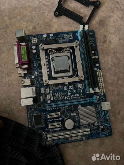 Материнская плата с процессором i5