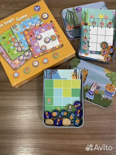 Развивающая игра судоку для детей