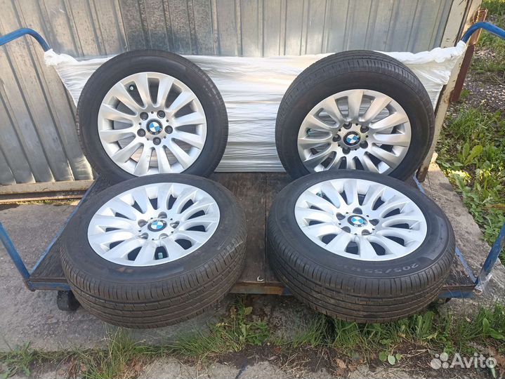 Диски колесные BMW 3 E90 R16 + резина Pirelli