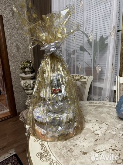 Торт из памперсов на выпеску