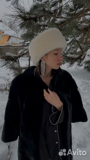 Шуба из норки