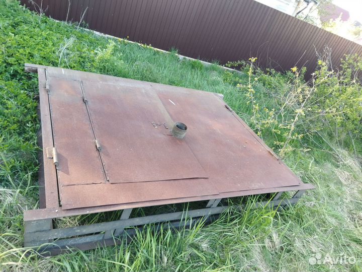Ворота гаражные бу