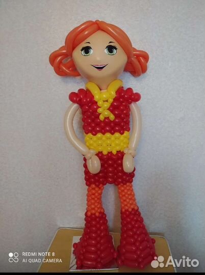 Фигуры из воздушных шаров, гелиевые шары