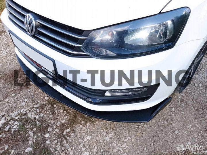 Сплиттер на бампер универсальный