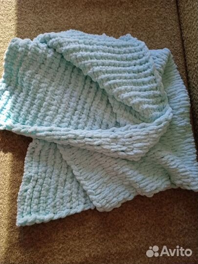 Плюшевый пледик для малыша