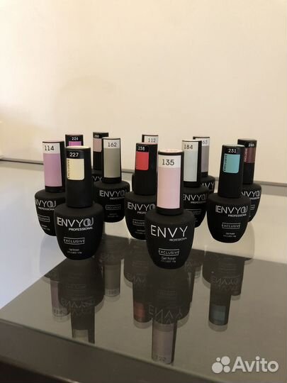 Envy гель лак набор гель лаков бу