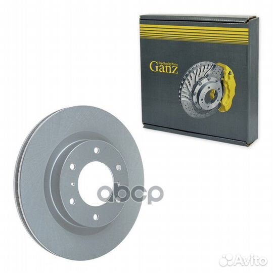 Диск тормозной mitsubishi pajero IV 07- перед