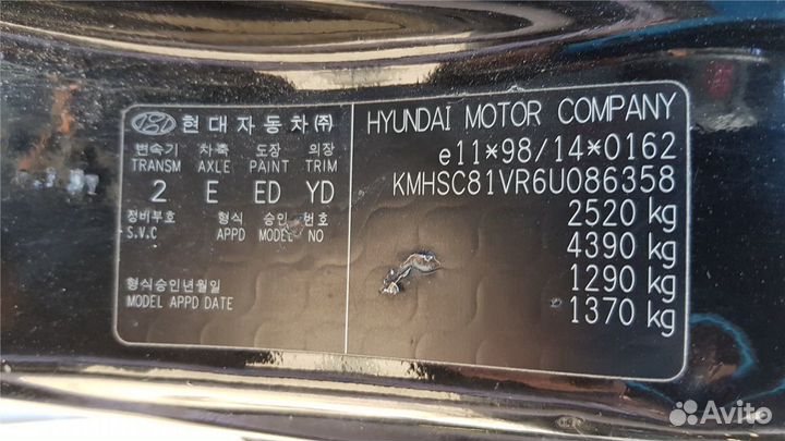 Разбор на запчасти Hyundai Santa Fe 2000-2005