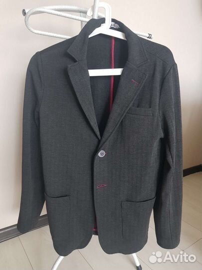 Пиджак школьный для мальчика 170