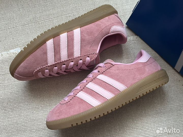 Кеды adidas bermuda pink