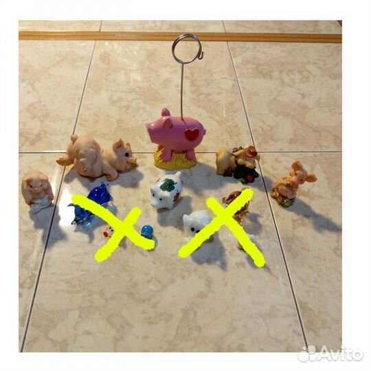 Фигурки свинок
