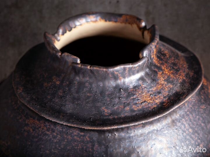 Настольная керамическая ваза Saturn