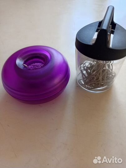 Скрепочница магнитная новая