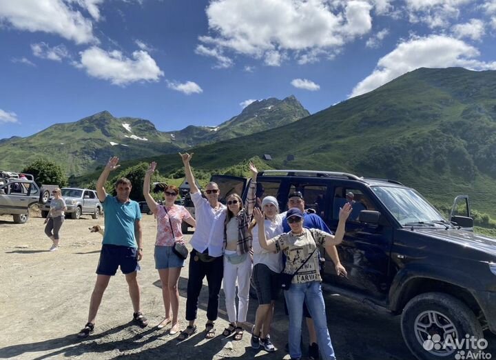 Абхазия джип тур рица
