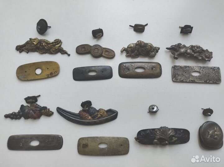 Старинные застежки на кошелек