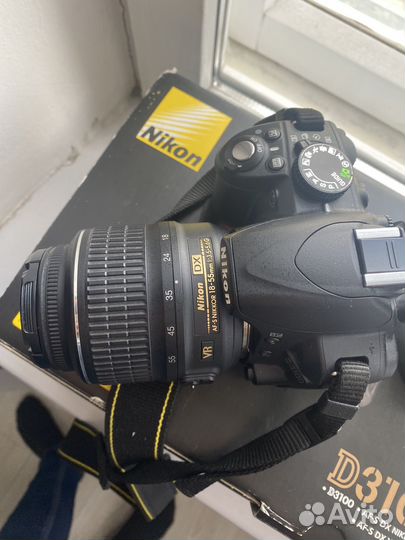 Фотоаппарат nikon d3100 (+два обьектива)