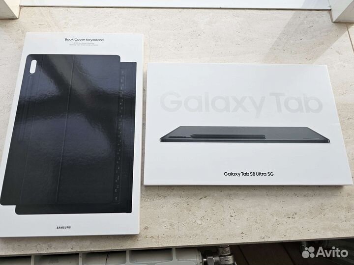 Чехол - клавиатура Samsung Tab S8 Ultra черный