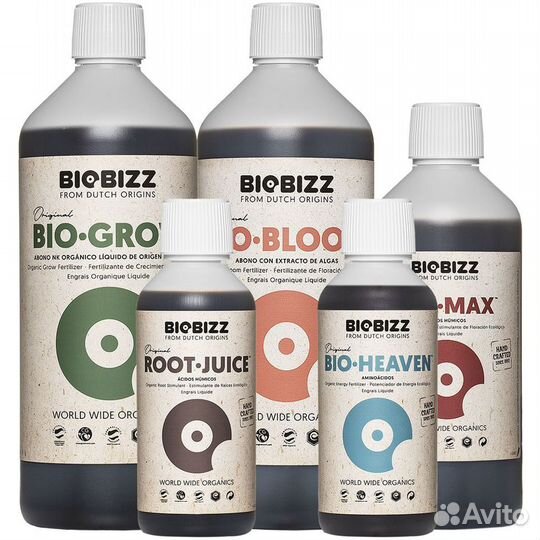 Набор органических удобрений BioBizz Starters Pack