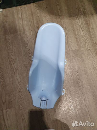 Ванна + горка для купания