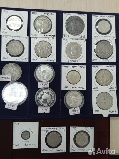 Серебряные монеты Царской России и СССР