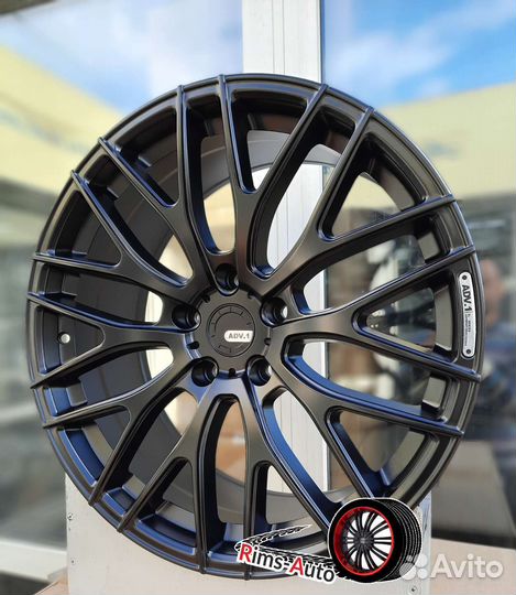 Разноширокие диски ADV bmwr19 5X120 чёрный мат