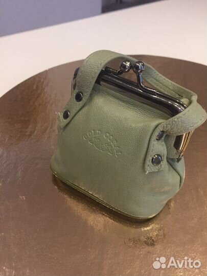 Миниатюрные кошелек-косметички из кожи