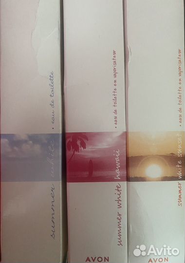 Туалетные воды Summer White от avon