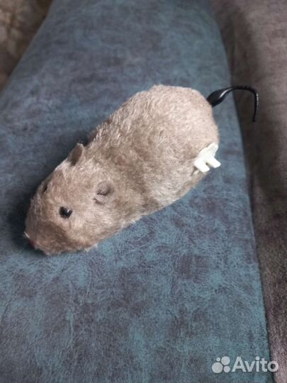 Игрушка для кошки мышка заводная