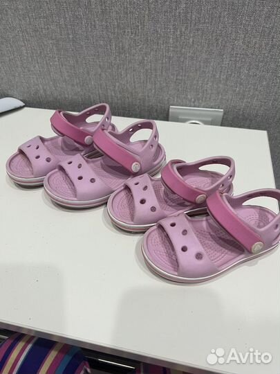 Crocs сандалии c6 c7