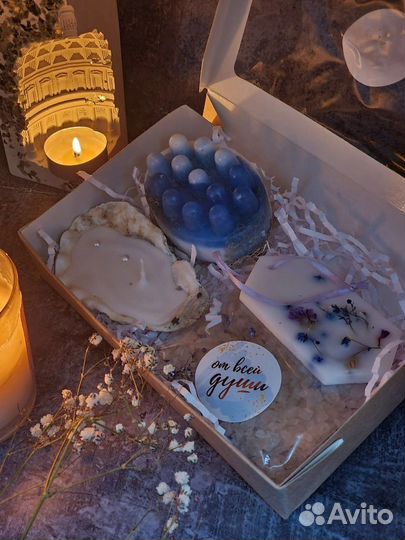 Спа набор мыло ручной работы
