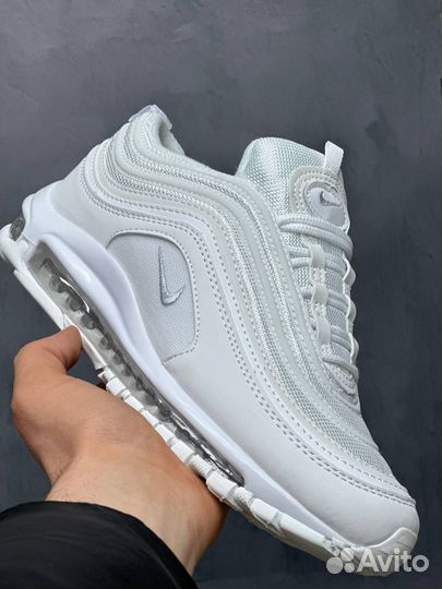 Nike Air Max 97 Triple White Wolf Grey