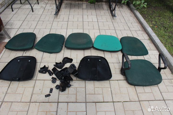 Спинки и сиденье для компьютерных кресел