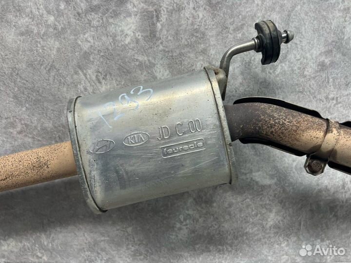 Глушитель в сборе Kia Ceed 2 JD 2014 28600A2050