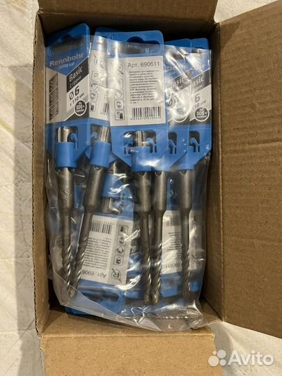 Бур по бетону Basic 2 грани 6x110мм