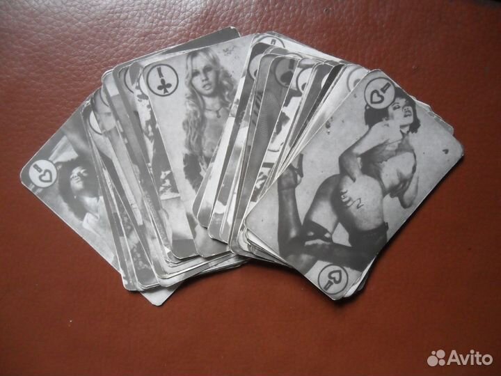 Карты эротические самодельные времён СССР