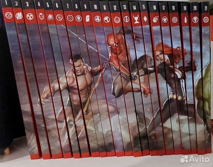 Комиксы марвел ашет