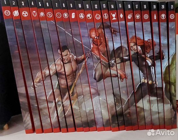 Комиксы марвел ашет