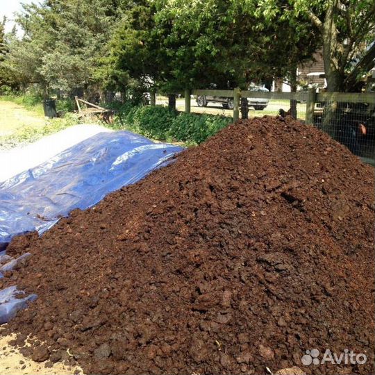 Навоз перегной земля